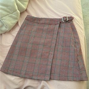 Brandy Melville wrap skirt buckle